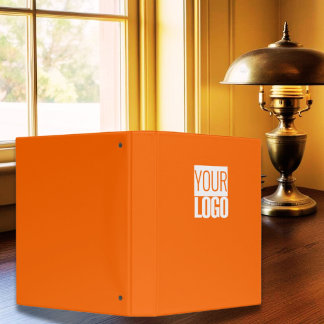 Neon orange - add logo binder