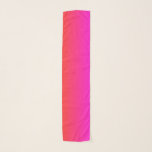 Neon Orange and Hot Pink Ombre Shade Colour Fade Scarf<br><div class="desc">Neon Orange and Hot Pink Ombre Shade Colour Fade. Ombre shades go from hot pink blurred into neon orange in this sunset palette neon, orange, hot, pink, ombre, shade, colour, fade, trend, bright, fluorescent, highlighter, school, kids, fun, dorm, decor, tint, bright neon pink, bright pink, neon orange, hot pink, ombre...</div>