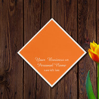 neon  orange elegant script