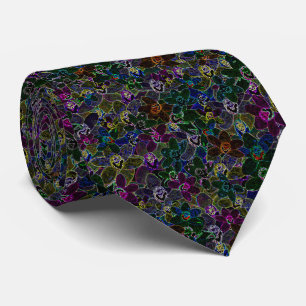 Neon Orchid Display, Tie
