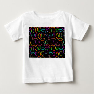 Neon Ovals Baby T-Shirt