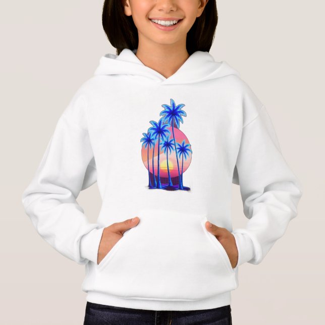 Neon palm trees  (Front)