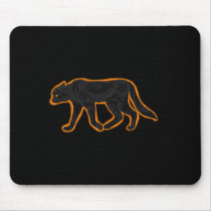 NEON PANTHER MOUSE PAD