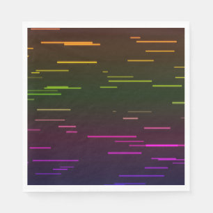 Neon Party Paper Napkins