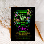 Neon Party, Party Bus, Any age, Glow Party, 21st Invitation<br><div class="desc">Neon Party,  Party Bus,  Any age,  Glow Party,  21st Birthday,  VIP Party bus,  Adult Birthday,  Limo,  Vegas Birthday,  Night on the town,  Digital</div>