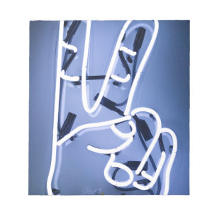 neon piece notepad