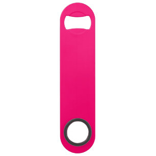 Neon Pink Custom Bottle Opener – Bulk Orders Bar Key