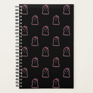 Neon Pink Ghosts
