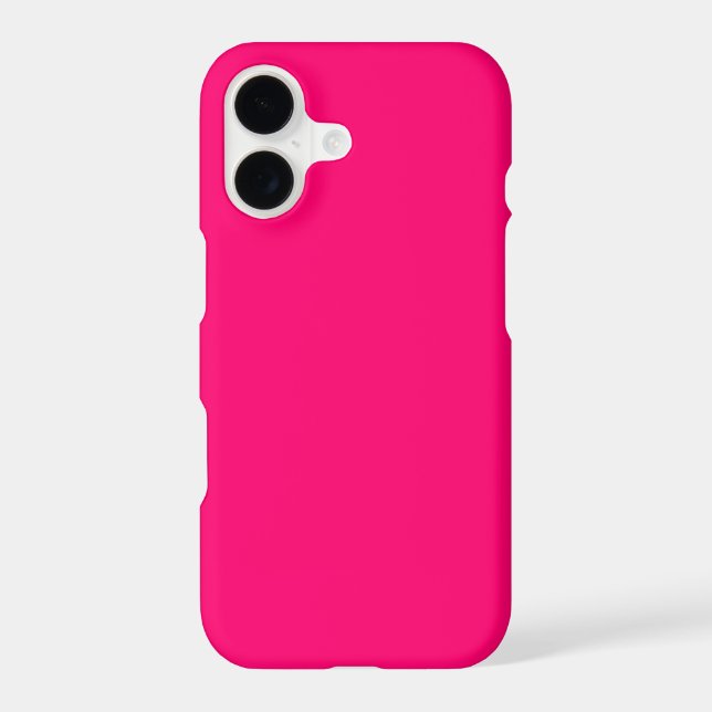 Neon Pink iPhone 14 Case – Custom & Stylish (Back)