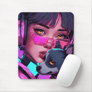 Neon Pink - Mouse Pad