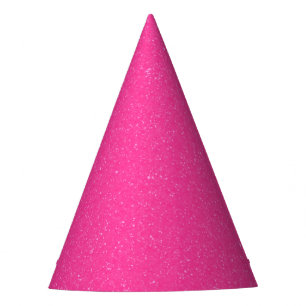Neon Pink Party Hat - Customizable & Bold