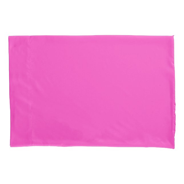 Neon pink  pillowcase (Front)