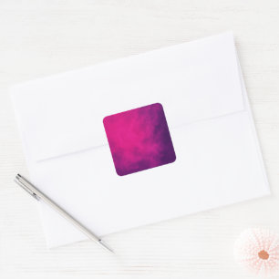 Neon Pink Smoke Custom Sticker