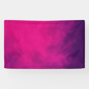 Neon Pink Smoke Event Banner – Customizable
