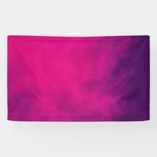 Neon Pink Smoke Event Banner – Customizable (Horizontal)