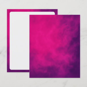 Neon Pink Smoke Event Paper Sheet – Customizable