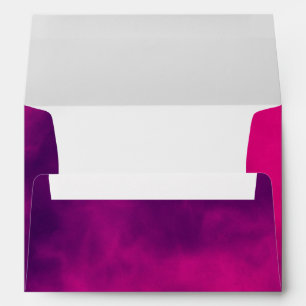 Neon Pink Smoke Full Liner Envelope – Customizable