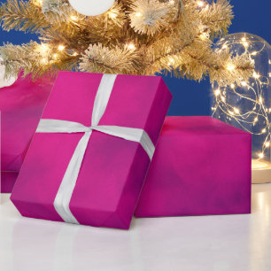Neon Pink Smoke Gift Wrap – Customizable