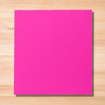 Neon Pink Solid Color Notepad<br><div class="desc">A vibrant and electrifying pink that is full of energy and excitement.Reminiscent of neon signs illuminating a bustling city nightlife or the vivid hues of tropical flowers, this color is bold, playful, and unapologetically lively.Perfect for making a striking statement.</div>
