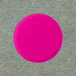 Neon Pink Solid Colour 1 Inch Round Button<br><div class="desc">A vibrant and electrifying pink that is full of energy and excitement.Reminiscent of neon signs illuminating a bustling city nightlife or the vivid hues of tropical flowers,  this colour is bold,  playful,  and unapologetically lively.Perfect for making a striking statement.</div>