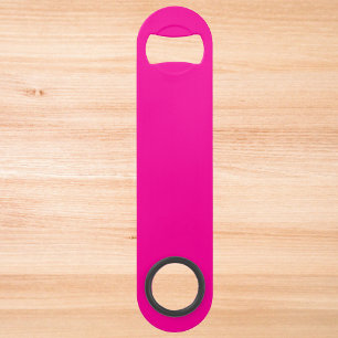 Neon Pink Solid Colour Bar Key