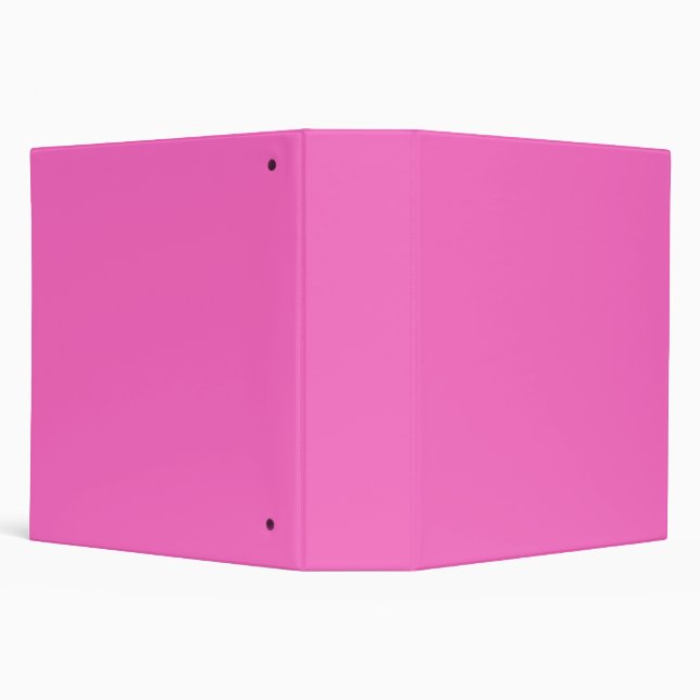 Neon Pink Solid Colour | Classic Binder (Background)