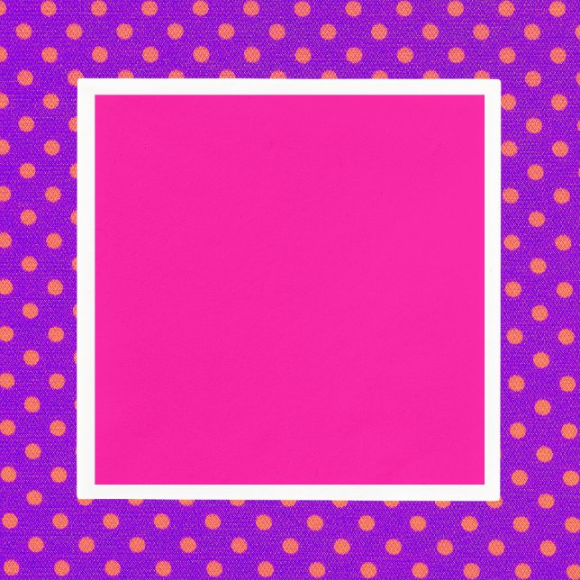 Neon Pink Solid Colour Napkin (Creator Uploaded)