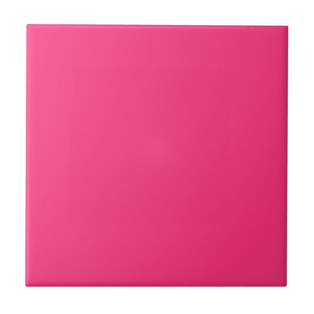 Neon Pink Tile (Front)