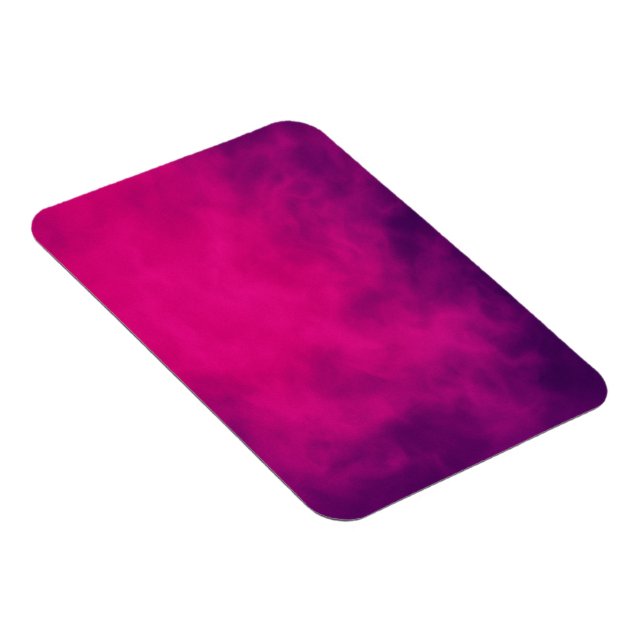 Neon Pink & Violet Flexible Magnet – Customizable (Right Side)