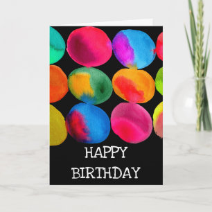 Neon Pop art Card