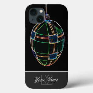 Neon-Pop-Art Happy Easter Egg with Monogram! Case- iPhone 13 Case