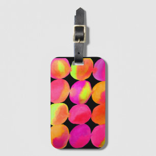 Neon Pop art Luggage Tag