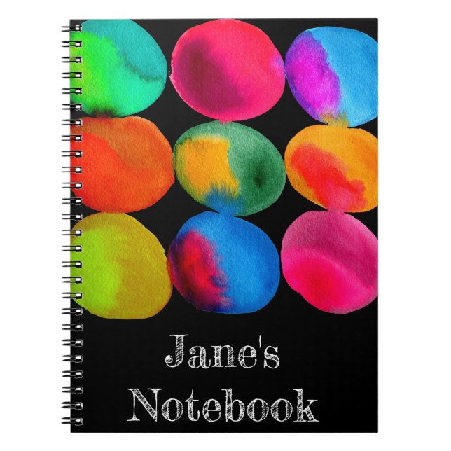 Neon Pop art Notebook (Front)