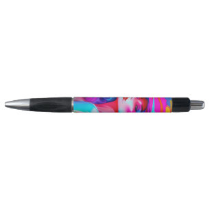 Neon Pop Art Portrait Pen