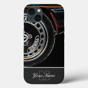 Neon-Pop-Art turbo tire with Monogram! iPhone 13 Case