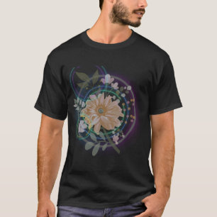 Neon Postcards Neon Print Flowers T-Shirt