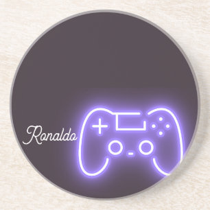 NEON PS4 handle custom name Coaster