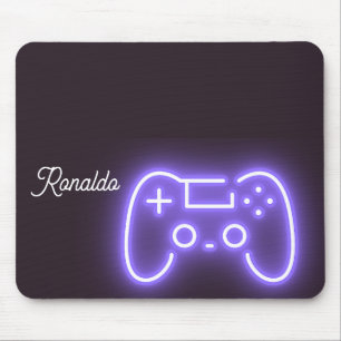 NEON PS4 handle custom name  Mouse Pad