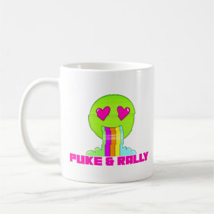 Neon Puke & Rally Classic Mug Party Comeback