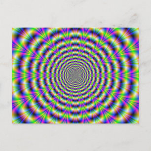 Neon Pulse Post Card
