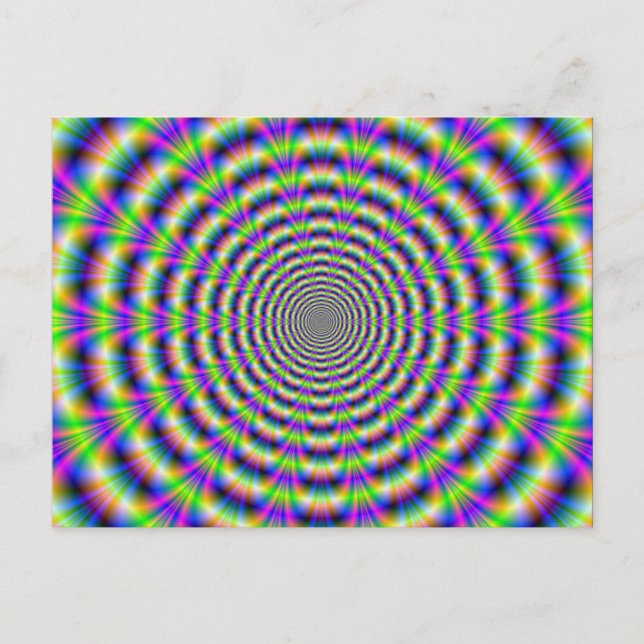 Neon Pulse Post Card (Front)