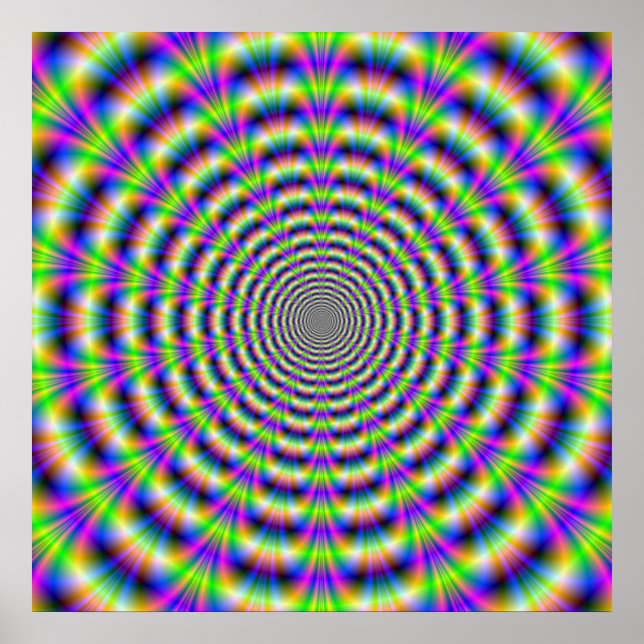 Neon Pulse Poster (Front)