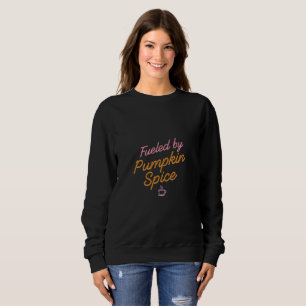 Neon Pumpkin Spice Energy – Retro Hoodie