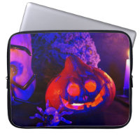 Neon pumpkins