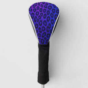 Neon Purple Cheetah Print – Bold & Fun Golf Head Cover