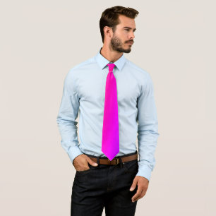 Neon Purple Pink Tie