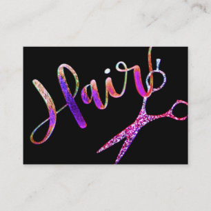 Neon Rainbow Glam Hairstylist Appointment