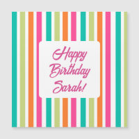 Neon rainbow stripes fun retro 