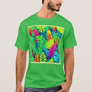 Neon Rainforest Fantasy T-Shirt