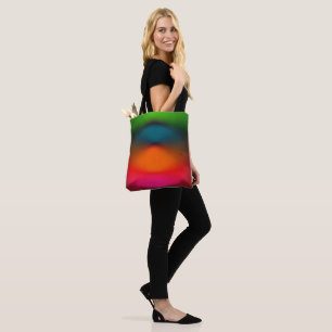 Neon Red, Pink, Orange, Green All-Over-Print Tote Bag